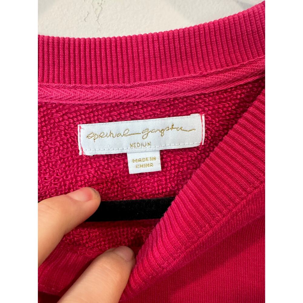 Spiritual Gangster Peloton Crewneck Sweatshirt Pink Size Medium - Picture 4 of 5